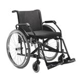 Cadeira de rodas poty 50cm preta jaguaribe