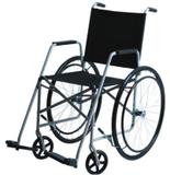 Cadeira de Rodas Taíba Pneu Inflável 44cm Preta - CARONE