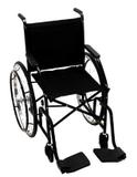 Cadeira de Rodas Taíba Pneu Maciço 44cm Preta - CARONE