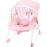 Cadeira Descanso Musical Vibratoria Rosa Até 18kg Mastela