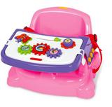 Cadeira didatica e papinha rosa - Poliplac
