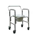 Cadeira Higienizacao Aluminio Dobrável A-Cmf302-W Praxis