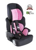 Cadeira para Auto 9 a 36kgs Racing Tean Rosa Pink Bolinha Protek Baby