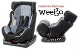 Cadeira Para Auto Size4me Weego 0-25 Kg Cinza Com Tapete De Atividades Infantil Bebê Em EPE Emborrachado
