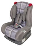 Cadeira para Carro Atlantis Xadrez Cinza Tutti Baby