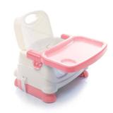 Cadeira Refeição Bebê Portátil Rosa Fun Voyage Bch008