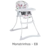 Cadeira refeição burigoto papa soneca monstrinhos - Burigotto