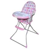 Cadeirão de Alimentação Bebê até 15kg BW047RS - Rosa - Importway