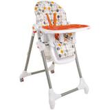 Cadeirao De Alimentao Snack Laranja Kiddo