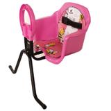 Cadeirinha Bicicleta Pojda Luxo Dianteira Rosa