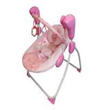 Cadeirinha De Descanso Bebê Musical Balanço Automático Rosa - Color baby