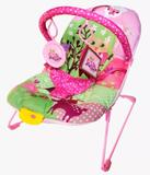Cadeirinha de descanso bebê rosa com musica e vibração - Color baby