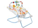 Cadeirinha de Descanso Bouncer Vibratória - Reclinável Baby Style Letrinhas