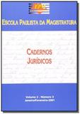 Cadernos juridicos v 02 n 03 epm/01 - Imprensa oficial