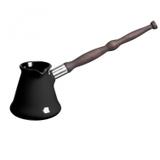 Café Turco Ibrik Tropeiro 240ml Ceraflame 9cmx9cmx26cm Preto