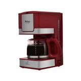 Cafeteira Elétrica Philco PH31 - Vermelho/Aço Escovado - 220V