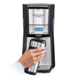 Cafeteira Elétrica Programável Hamilton Beach Digital Brewstation Elite Inox c/ Dispenser 1,7 Litros