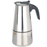 Cafeteira Expresso Italiana 9 Cafés Xícaras Aço Inox com 1 Ano de Garantia - Casa e costura