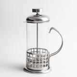 Cafeteira francesa 350ml vidro e inox quadriculado - Onyx