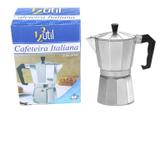 Cafeteira Italiana 9 Xicaras Em Alumínio Polido - 123 util