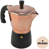 Cafeteira Italiana de Alumínio 9 Xícaras Rose CBRN08988 - Commerce brasil