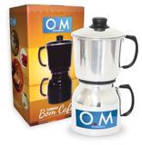 Cafeteira Italiana de Alumínio Com Bule 1 Litro Bom Café - Epm acessórios