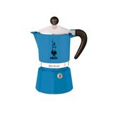 Cafeteira Italiana Rainbow Azul Escuro Bialetti 3 Xícaras