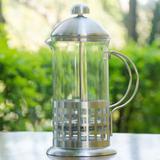 Cafeteira Prensa Francesa French Press 350ml Vidro Inox Café - Geral