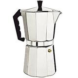Cafeteira Tipo Italiana Em Alumínio Com Capacidade Para 6 Xícaras - Hypem