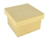 Caixa 8x8x5 Mdf - Lembrança Casamento - Kit Com 10 - Atelie arte coisas