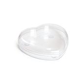 Caixa Acrilico Coracao P/Bombons 16,8X15X4,5Cm Transp. - Cromus