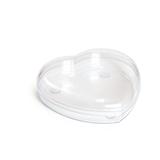 Caixa Acrilico Coracao P/Bombons 16,8X15X4,5Cm Transp. - Cromus