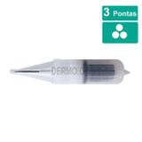 Caixa Agulha Easy Click 3 Pontas Flox Orquidea com 15 Unidades