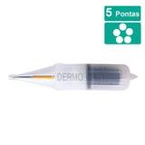 Caixa Agulha Easy Click 5 Pontas Circular Flox Orquidea com 50 Unidades