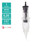 Caixa Agulha Mag Easy Click 1 Ponta Fine Fat 0,25 mm com 25 Unidades