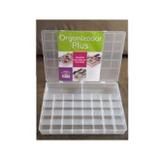 Caixa box organizador joias, bijuterias e ferramentas plus 34,5x 49x6,5cm - Paramount