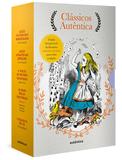 Caixa Clássicos Autêntica - Vol. 3 - Alice no país das maravilhas; Alice através do espelho; Volta ao mundo em 80 dias; As mais belas histórias vol. 1; Mágico de Oz