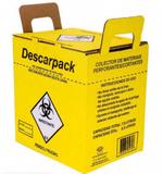 Caixa coletora de material perfurante e cortante - 7 litros com 20 und - Descarpack