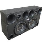 Caixa com 2 Pioneer TS-300 12 Pol + Corneteira Selenium - Vinisound