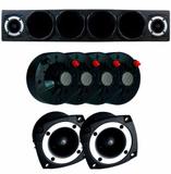 Caixa Corneteira + 4 Driver Profissional + 2 Tweeter 720wrms - Multi marcas
