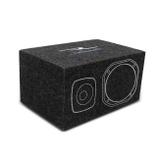 Caixa Corneteira Corneta Curta 1 Driver e 1 Tweeter Carpete Grafite - R-acoustic