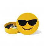 Caixa de Aço Emoji Óculos - Geguton