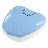 Caixa de Aparelho Movel p/ Ortodontia - de Bolso - Azul - Morelli