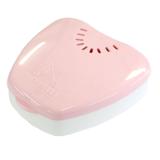 Caixa de Aparelho Movel p/ Ortodontia - de Bolso - Rosa - Morelli