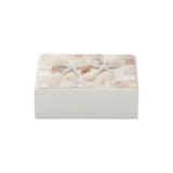 CAIXA DE MADEIRA C/MADREPÉROLA 15X10X6cm - Prestige
