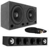 Caixa de Som Automotivo Completa 2320W RMS Subwoofer 10 Polegadas + Tweeter + Corneta - Prime