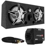 Caixa de Som Automotivo Completa 540W RMS Subwoofer 12 Pol + Tweeter + Corneta + Módulo Stetsom - Prime