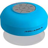 Caixa de Som Bluetooth Aquarius Rock in Rio Azul 3W RMS USB Resistente à Água