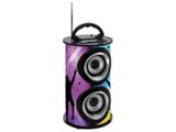 Caixa de Som Bluetooth Portátil TRC 218A 25W - USB Microfone Interno Entrada SD Bateria