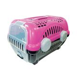 Caixa de Transporte Furacão Pet Luxo - Rosa